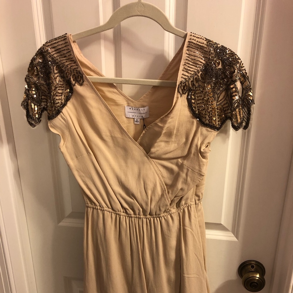 Cream Kendall and Kylie dress